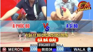 Trận 17 CPC3 25/05/2026 - Gà Anh Sĩ BD Tránh Né Quá Khôn Khéo