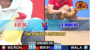 Trận 19 CPC3 23/05/2026 - Gà Cú Anh Minh HG Triệt Gãy Giò Đối Thủ