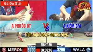 Trận 30 CPC2 30/05/2026 - Gà Anh Kiểm Canh Đá 1 Cây Lọt Kẹt Nách