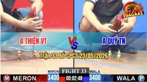 Trận 33 CPC3 23/05/2026 - Gà Anh Quý Đá Đòn Cựa Quá Hiểm Hóc