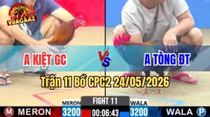 Xem trận 11 CPC2 24/5/2026 tại VUAGAAZ