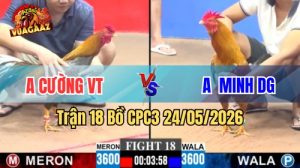 Xem trận 18 CPC3 24/5/2026 tại VUAGAAZ