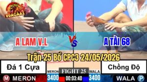 Xem trận 25 CPC3 24/5/2026 tại VUAGAAZ
