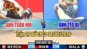 Xem trận 26 CPC3 30/5/2026 trên Vua Gà AZ
