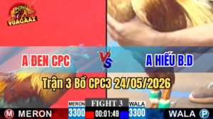 Xem trận 3 CPC3 24/5/2026 tại VUAGAAZ