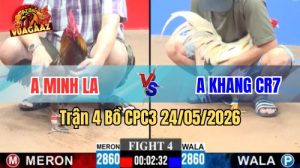 Xem trận 4 CPC3 24/5/2026 tại VUAGAAZ