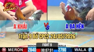 Xem trận 9 CPC2 24/5/2026 tại VUAGAAZ