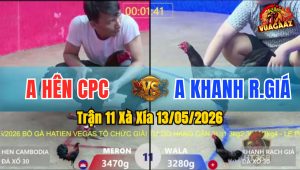 Trận 11 Xà Xía 13/05/2026 - Anh Khanh Siết 1 Hơi Đỏ Bỏ Về