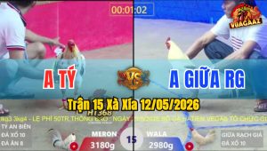 Trận 15 Xà Xía 12/05/2026 - Gà Anh Giữa Đá Đâm Như Cái Máy