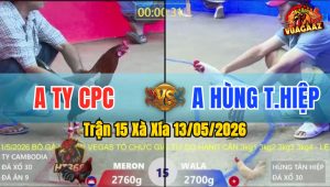 Trận 15 Xà Xía 13/05/2026 - Gà Anh Ty Campuchia Nạp Siết Tốc Độ