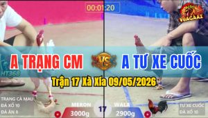 Trận 17 Xà Xía 09/05/2026 - Anh Tư Xe Cuốc Lụm Đối Thủ Nhanh Gọn