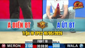 Trận 18 CPC2 10/05/2026 - Anh Út BT May Độ Thắng Trên Thế Thua