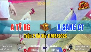 Trận 2 Xà Xía 11/05/2026 - Bướm Đá Chuối hư Hình Sau Tay Nước Đầu
