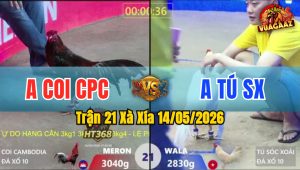 Trận 21 Xà Xía 14/05/2026 - Anh Tú Không Cho Anh Coi Có Cơ Hội Phản