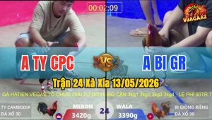 Trận 24 Xà Xía 13/05/2026 - Anh Ty Hạ Đối Thủ Nằm Gục Tại Chỗ