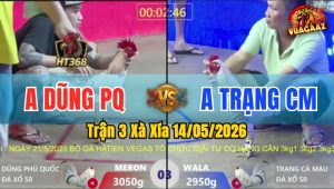 Trận 3 Xà Xía 14/05/2026 - Anh Trạng CM Chấm Dứt Ở Phút 90