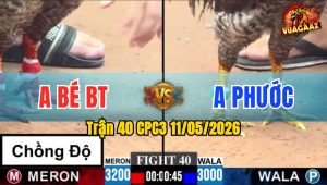 Trận 40 CPC3 11/05/2026 - Bé Bến Tre Chồng Độ Thành Công