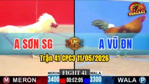 Trận 41 CPC3 11/05/2026 - Đỏ Đâm Tới Phút 90 Hạ Xanh