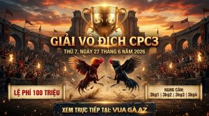 Thông Báo Giải Vô Địch Bồ Gà CPC3 Ngày 27/06/2026