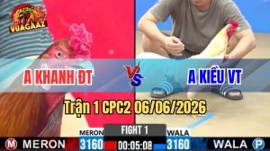 Trận 1 CPC2 Ngày 06/06/2026 Tại Vua Gà AZ