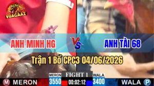 Trận 1 CPC3 Ngày 04/06/2026 Tại Vua Gà AZ
