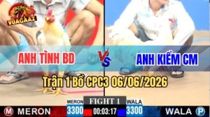 Trận 1 CPC3 Ngày 06/06/2026 Tại Vua Gà AZ