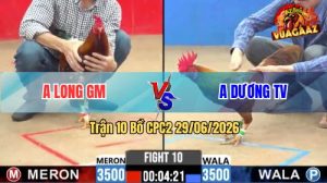 Trận 10 CPC2 29/06/2026 – Anh Long Gặp Anh Dương, Trận Hoà Mãn Nhãn
