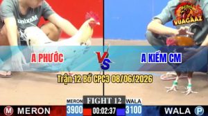 Trận 12 CPC3 08/06/2026 - Gà Điều Anh Kiểm Cà Mau Đâm Quá Ác