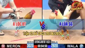Trận 12 CPC3 20/06/2026 – Anh Lúa Hạ Anh Lộc Trong 3 Chân Đá