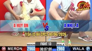 Trận 13 CPC2 10/06/2026 - Gà Khét Anh Nhị Chà Đúng 1 Chân Hốt Bạc