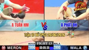 Trận 13 CPC3 20/06/2026 – Gà Chuối Anh Phát Canh Chặn Quá Hay