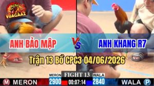 Trận 13 CPC3 Ngày 04/06/2026 Tại Vua Gà AZ