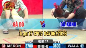 Trận 17 CPC2 Ngày 04/06/2026 Tại Vua Gà AZ