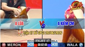 Trận 17 CPC3 20/06/2026 – Gà Que Anh Kiểm Cà Mau Đá Cái Bo Quá Lực