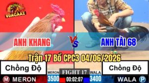 Trận 17 CPC3 Ngày 04/06/2026 Tại Vua Gà AZ