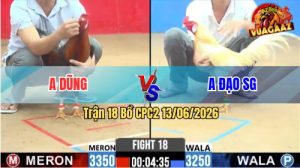 Trận 18 CPC2 13/06/2026 - Anh Dũng Và Anh Đạo, Trận Hoà Mãn Nhãn