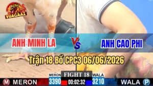 Trận 18 CPC3 Ngày 06/06/2026 Tại Vua Gà AZ