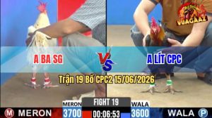Trận 19 CPC2 15/06/2026 – Gà Bướm Anh Ba Sài Gòn Dí Xanh Hình Hư