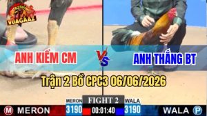 Trận 2 CPC3 Ngày 06/06/2026 Tại Vua Gà AZ