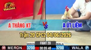 Trận 20 CPC2 Ngày 04/06/2026 Tại Vua Gà AZ