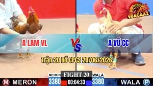 Trận 20 CPC3 20/06/2026 – Gà Khét Đá Bướm Quẹo Cổ, Hết Đường Sửa