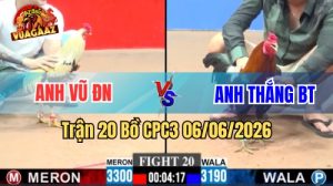 Trận 20 CPC3 Ngày 06/06/2026 Tại Vua Gà AZ