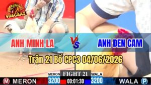 Trận 21 CPC3 Ngày 04/06/2026 Tại Vua Gà AZ
