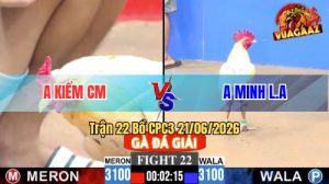 Trận 22 CPC3 21/06/2026 – Má Minh Thành Công Đánh Bại Anh Kiểm CM
