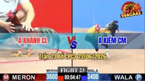 Trận 23 CPC3 23/06/2026 – Anh Kiểm Hạ Anh Khanh Trong 1 Tay Nước