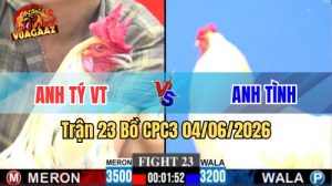 Trận 23 CPC3 Ngày 04/06/2026 Tại Vua Gà AZ