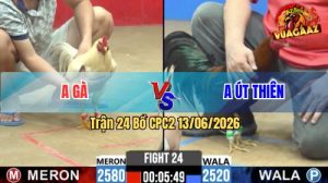 Trận 24 CPC2 13/06/2026 - Anh Út Thiên Phản Đòn Phút Cuối Thắng Ngược