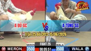 Trận 25 CPC2 15/06/2026 – Anh Đủ Dí Anh Tùng Lên Bờ Xuống Ruộng