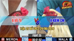 Trận 25 CPC2 29/06/2026 – Anh Kiểm Chấp Ngông Bị Anh Vũ TV Lụm