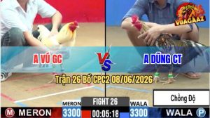 Trận 26 CPC2 08/06/2026 - Anh Vú Hạ Anh Dũng Trong 1 Tay Nước